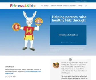 Fitness4Kidz.com(Fitness 4 Kidz) Screenshot