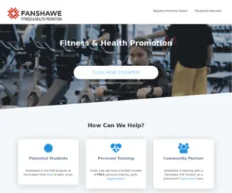 Fitnessandhealthpromotion.ca(Lab and Field Placement Portal) Screenshot