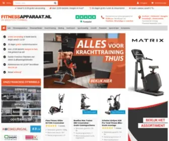 Fitnessapparaat.nl(Fitnessapparatuur, Krachtapparatuur & Accessoires) Screenshot