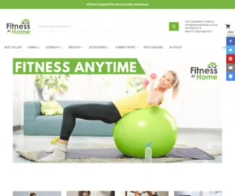 Fitnessathome.com.au(Fitness At Home) Screenshot