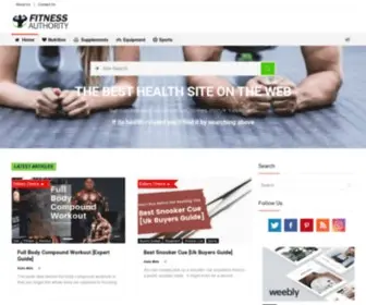 Fitnessauthority.co.uk(Fitness Authority) Screenshot