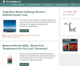 Fitnessbond.com(Fitnessbond) Screenshot