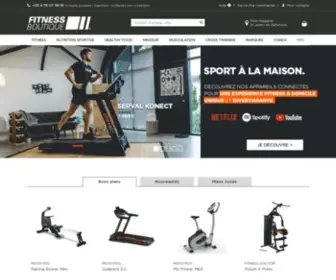 Fitnessboutique.ch(Fitness Boutique : tapis de course) Screenshot