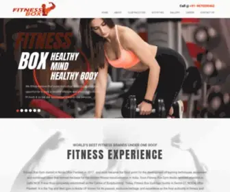 Fitnessbox.in(Best GymsOffers Near Me in Noida for Workout in Fitness Box Gym Noida UP) Screenshot