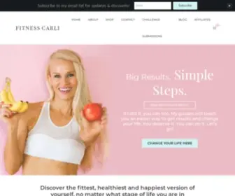 Fitnesscarli.com(Fitness CARLI) Screenshot