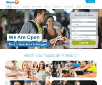 FitnesscFgyms.com(Fitness CF Gyms) Screenshot