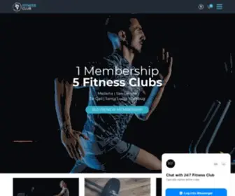 Fitnessclub247.com(24/7 Fitness Club) Screenshot