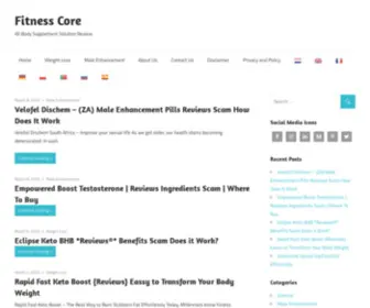 Fitnesscore.org(Fitnes Score) Screenshot