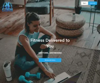 Fitnessdeliveredtoyou.com(Anytime, Anywhere) Screenshot