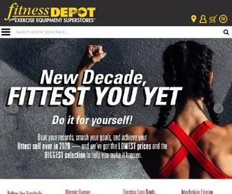 Fitnessdepot.ca(Fitness Exercise Equipment) Screenshot