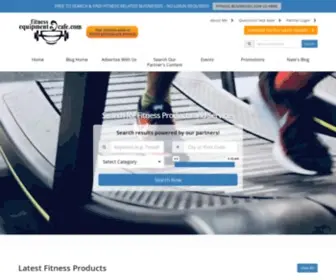 Fitnessequipmentcafe.com(Your ultimate guide to fitness equipment) Screenshot