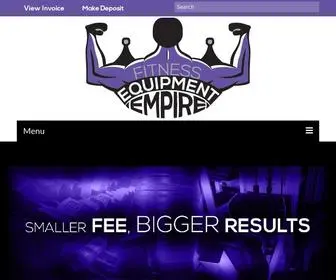 Fitnessequipmentempire.com(Gym Equipment for Sale Online) Screenshot