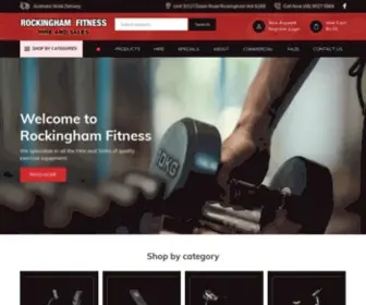 Fitnessequipmentperth.com.au(Rockingham Fitness) Screenshot