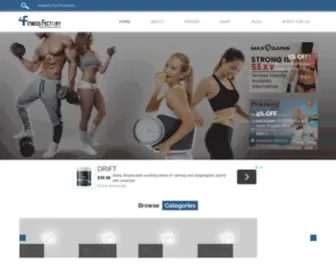 Fitnessfectory.com(Fitness Fectory) Screenshot