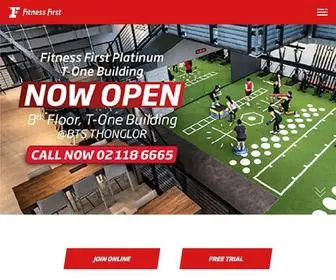 Fitnessfirst.co.th(Fitness First Thailand Official Site) Screenshot