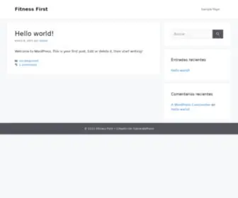 Fitnessfirst.es(Fitness First) Screenshot