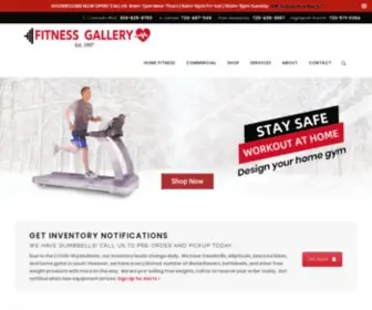 Fitnessgallery.com(Fitness Gallery) Screenshot