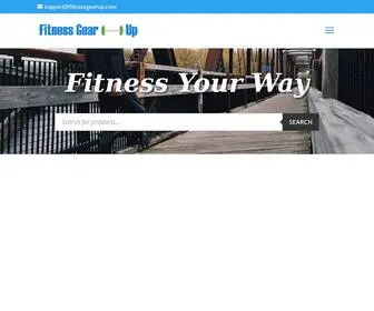 Fitnessgearup.com(Fitness Gear) Screenshot