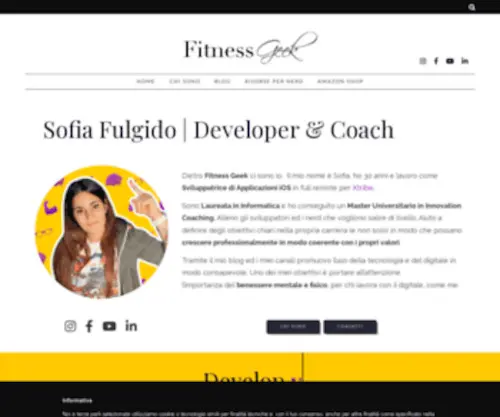 Fitnessgeek.it(Sofia Fulgido) Screenshot