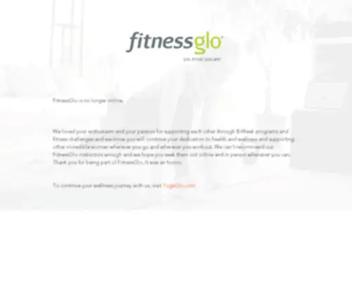 Fitnessglo.com(Fitnessglo) Screenshot