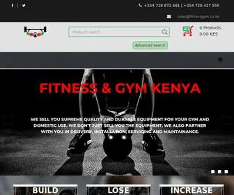 Fitnessgym.co.ke(Fitness & Gym Kenya) Screenshot