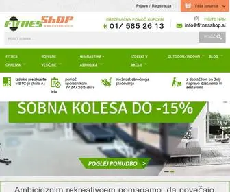 Fitnesshop.si(Fitnes oprema) Screenshot