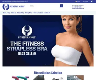 Fitnessilicious.com(Fitnessilicious®) Screenshot