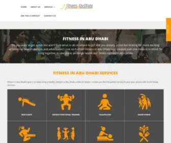 Fitnessinabudhabi.com(Fitness in Abu Dhabi) Screenshot