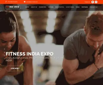 Fitnessindia.in(Fitness India 2024) Screenshot