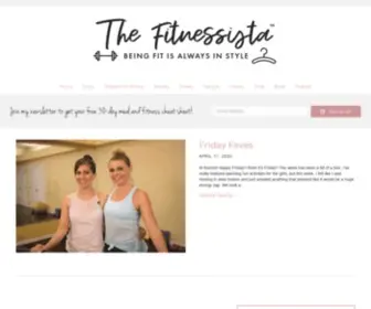 Fitnessista.com(Being fit) Screenshot
