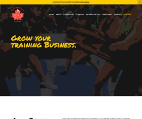 Fitnesskickboxingcanada.ca(Fitness Kickboxing Canada) Screenshot