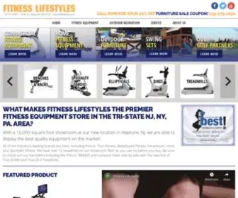 Fitnesslifestyles.com(Home and Commercial Fitness Equipment) Screenshot