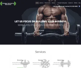 Fitnessmarketingsolutions.com(Fitness Marketing Solutions) Screenshot