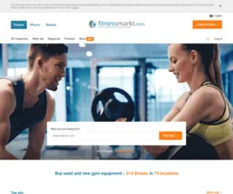 Fitnessmarkt.com(Buy and sell new and used gym equipment) Screenshot