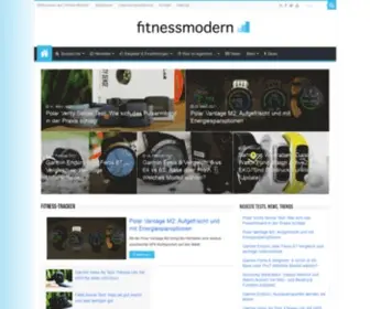 Fitnessmodern.de(Wearables & Connected Health) Screenshot