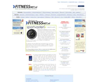 Fitnessnet.nl(Fitness, proteine shakes, eiwitten, aminozuren, creatine, sportvoeding, voedingssupplementen, aankomen, whey shake, fatburners, bodybuilding, aankomen, krachttraining, eiwitten en creatine) Screenshot