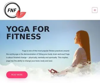 Fitnessnfreak.com(Yoga and fitness) Screenshot