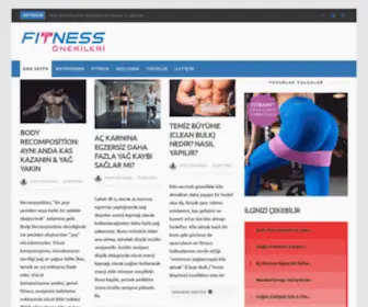 Fitnessonerileri.com(Fitness Önerileri) Screenshot