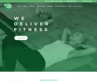 Fitnessonthego.ca(Fitness on the Go) Screenshot