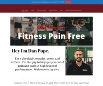 Fitnesspainfree.com(Fitness pain free) Screenshot
