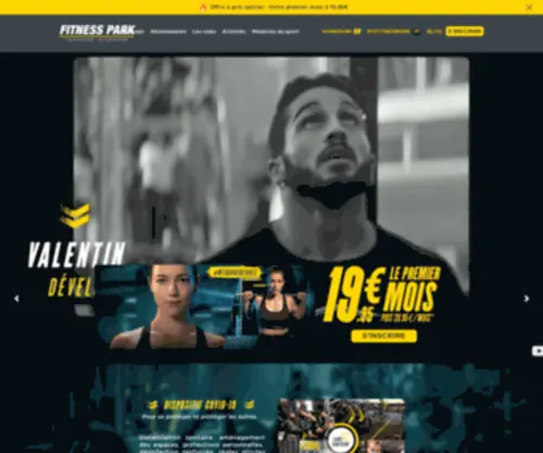 Fitnesspark.com(Fitness Park) Screenshot