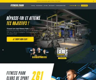 Fitnesspark.fr(Fitness Park : Salle de Sport Dernière Génération) Screenshot