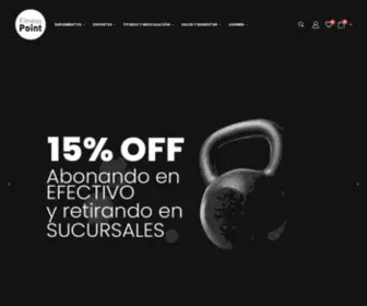 FitnesspointStore.com(Fitness Point) Screenshot