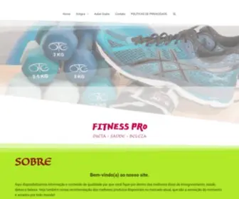 Fitnesspro.com.br(Fiitness Pro) Screenshot