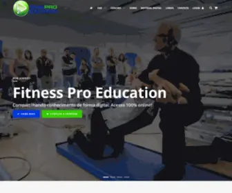 Fitnessproedu.com(Fitness Pro Education) Screenshot