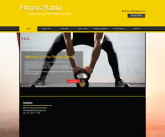 Fitnessrabbi.com(Mysite) Screenshot