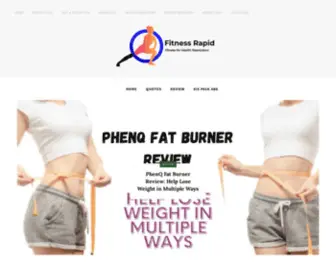 Fitnessrapid.com(Health information and fitness advice you can trust) Screenshot