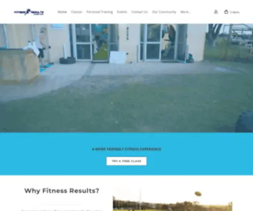 Fitnessresults.com.au(Fitness Results) Screenshot