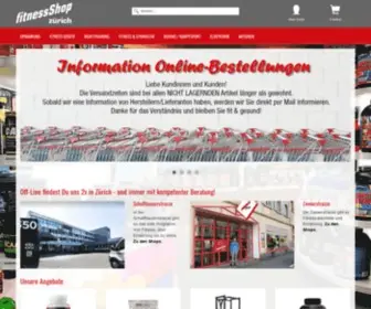 Fitnessshop24.ch(Fitnessshop 24) Screenshot