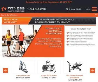 Fitnesssuperstore.com(New & Refurbished Gym & Fitness Equipment For Sale) Screenshot
